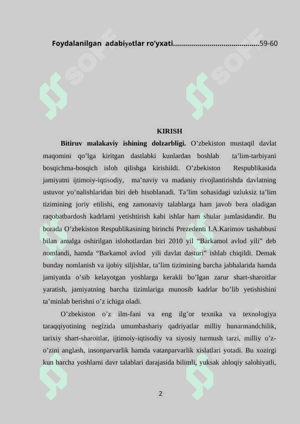 Xalq maqollari asosida boshlang’ich sinf o’quvchilarini mehnat intizomiga o’rgatish yo’llari 2