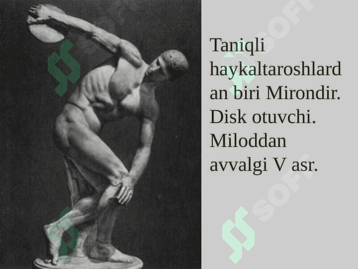 Ispaniya antik dunyo haykaltaroshligi 6