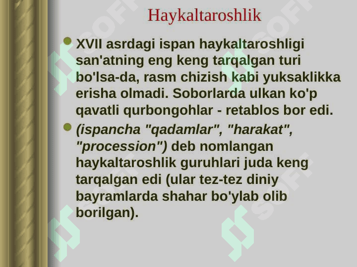 Ispaniya antik dunyo haykaltaroshligi 7