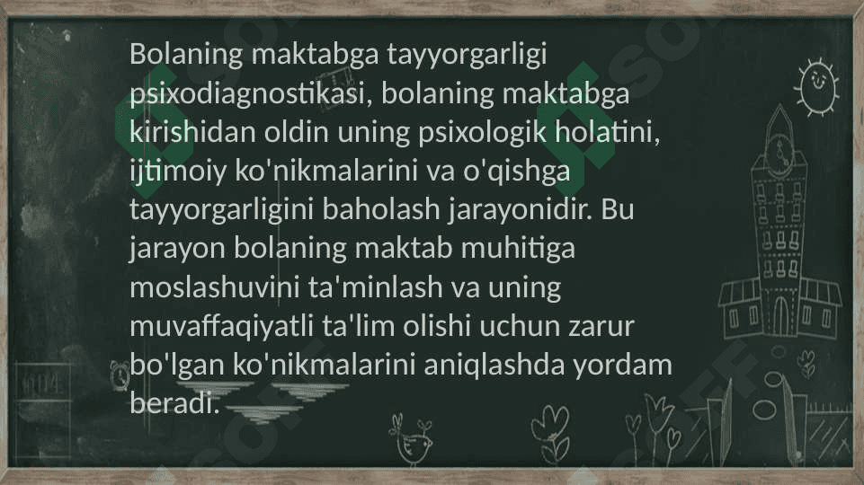 Bolaning maktabga tayyorgarligining psixodiagnostikasi 3