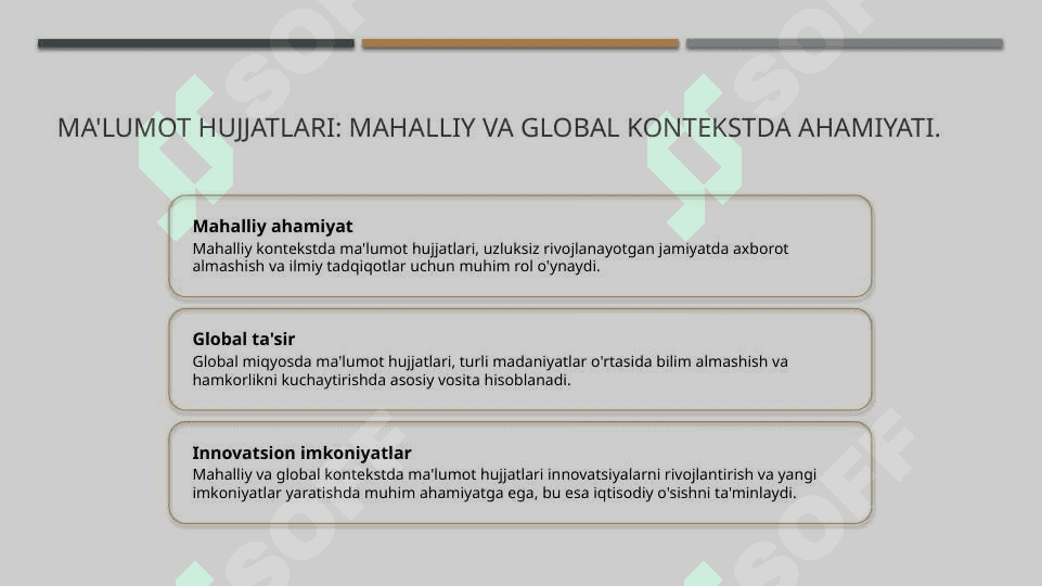 Ma lumot va axborot hujjatlari.Ona tili 7