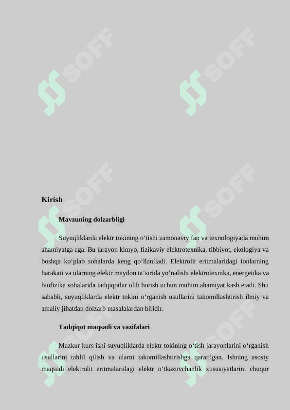 Suyuqliklarda elektr tokini o‘rganish usullarini takomillashtirish 3