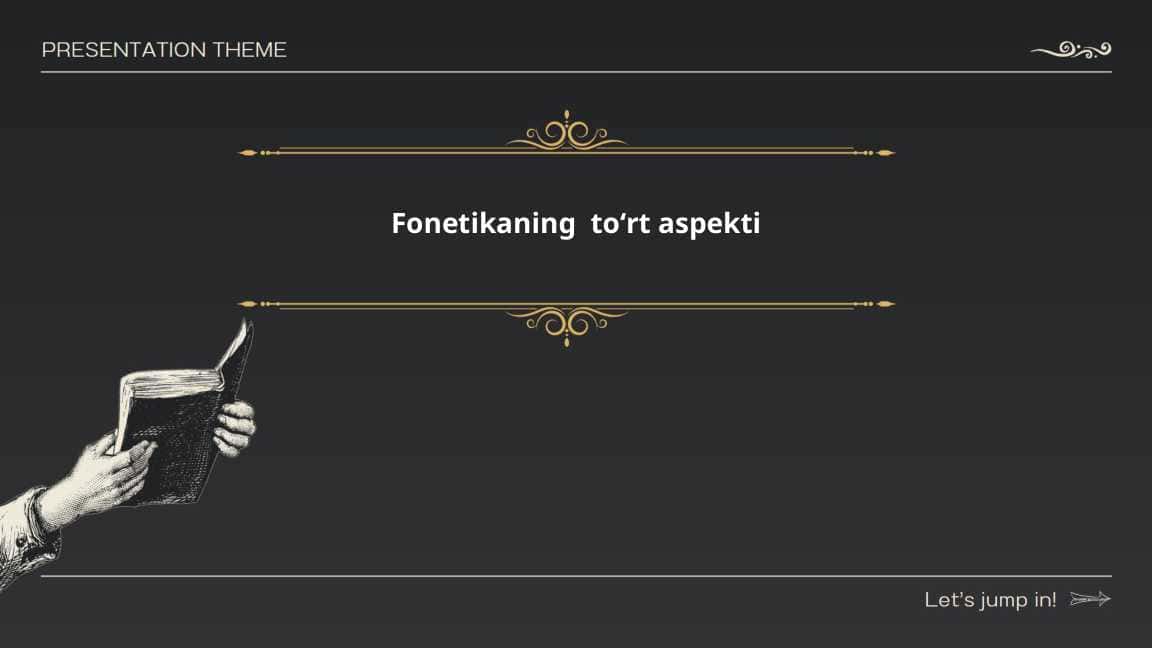 Fonetikaning to‘rt aspekti Ona tili