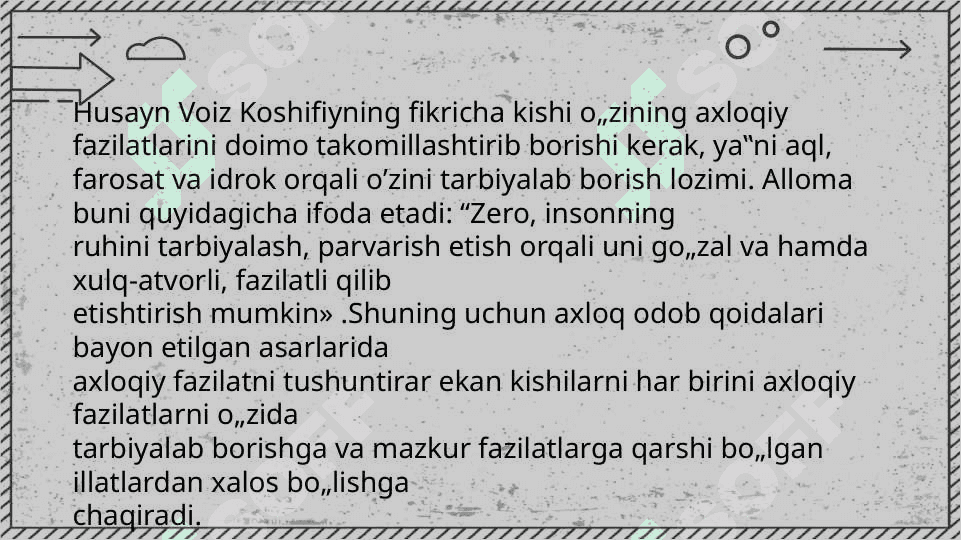 Husayn Voiz Koshifiy.Falsafa 4