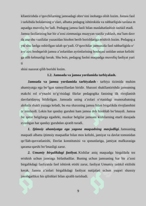 Jamoada oilani boshqarish 8