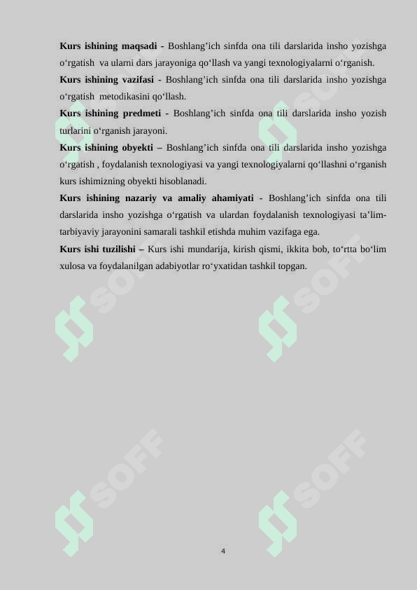 BOSHLANG’ICH SINFDA ONA TILI DARSLARIDA INSHO YOZISHGA O‘RGATISH 4