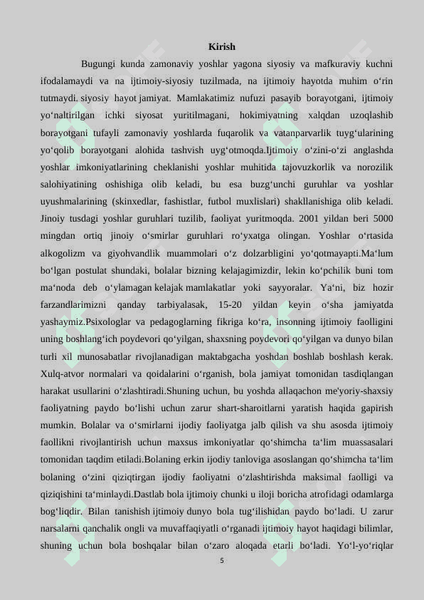 Bolalarda ijtimoiy tajribasini shakillantirish metodikasi 5