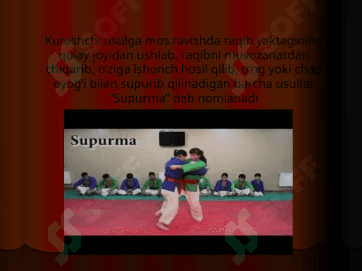 supurma usullariga himoyalanish usullarini rivojlantirish 3