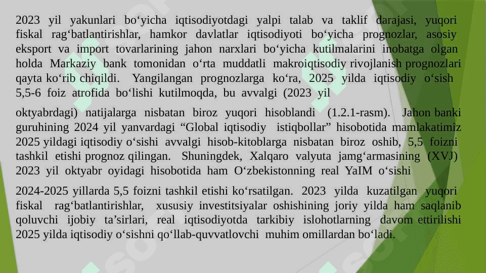 Qisqa muddatli iqtisodiy tebranishlar 6