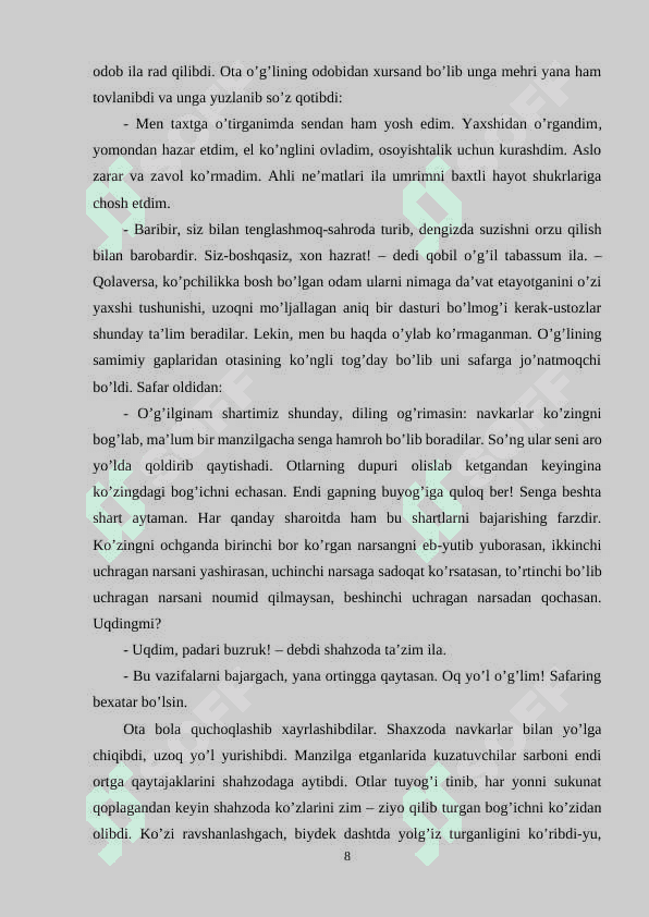 BOLA TARBIYASIDA MAHALLA VA MAKTAB RO‘LI. 7