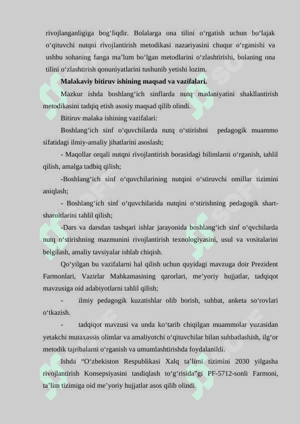 Boshlang‘ich sinflarda nutq oʻstirish vositalaridan foydalanish 3