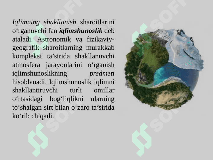 Umumiy gidrologiya va iqlimshunoslik  fanining maqsadi, vazifalari. Tadqiqot obyekti va predmeti 4