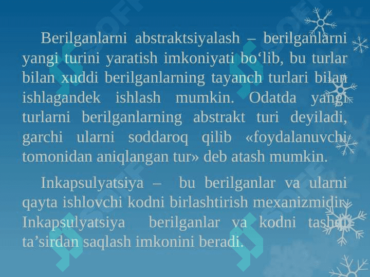 GRAFIKA VA MULTIMEDIANI DASTURLASH TIZIMLARIDA QO`LLASH. AXBOROT 3