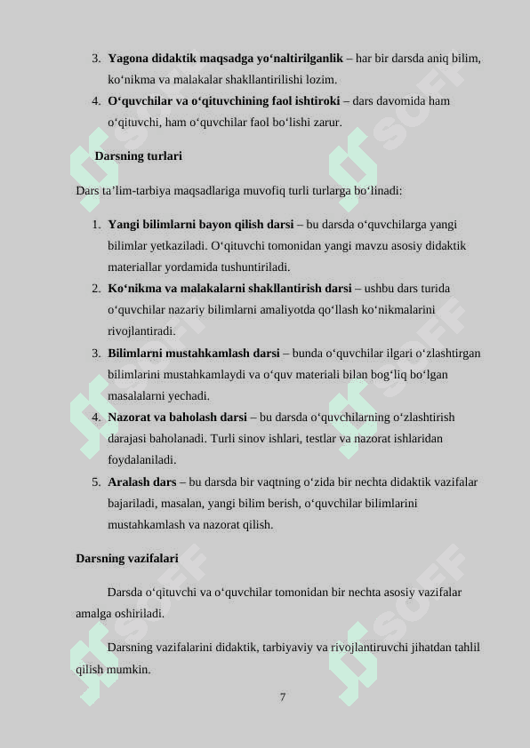 BOSHLANG’ICH SINFDA MATEMATIKA O’QITISHNI TASHKIL  QILISH SHAKLLARI 7