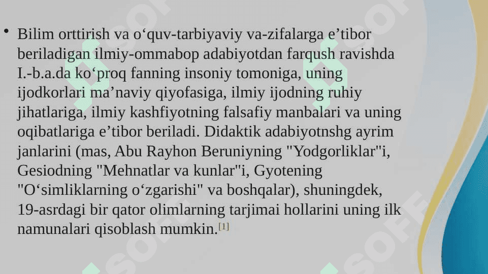 Ilmiy adabiyot va badiiy adabiyot tahlili 4
