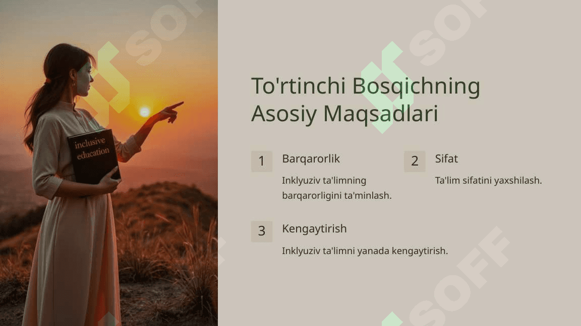 Inklyuziv ta’limga jalb etishning to’rtinchi bosqichi 4