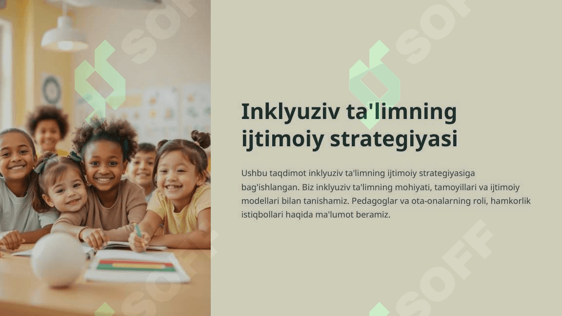Inklyuziv ta’limning ijtimoiy strategiyasi 2