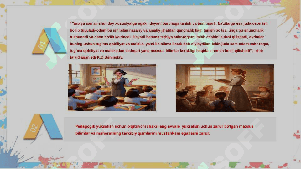 pedagogik mahoratning asosiy komponentlari 3