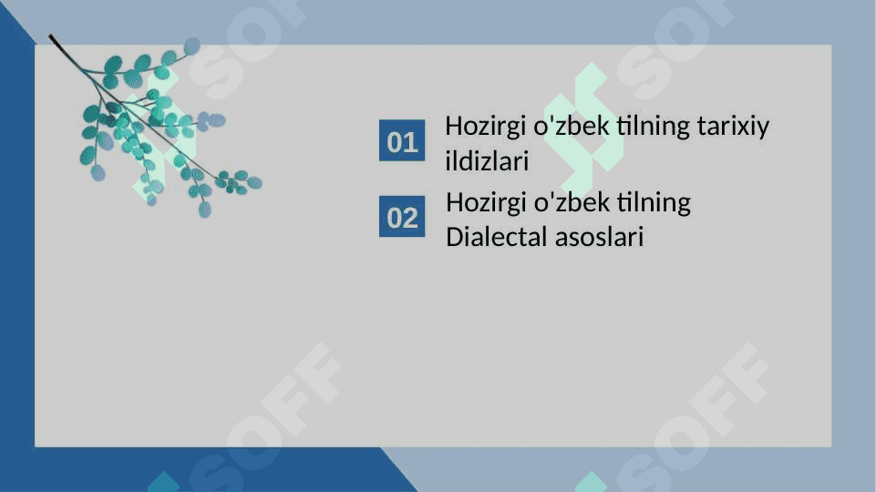 Hozirgi o'zbek adabiy tili 2