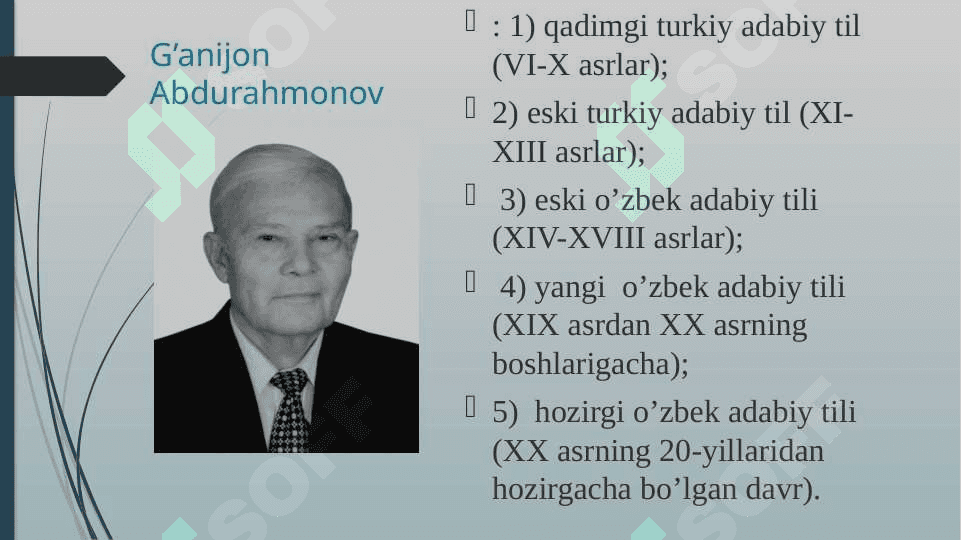 Hozirgi o’zbek tilining tarixiy ildizlari va dialektal asoslari 4