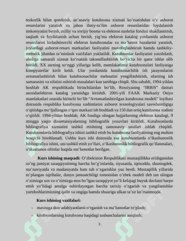 BIBLIOGRAFIYA TUSHUNCHASI, UNING KELIB CHIQISH TARIXI HAQIDA MA’LUMOT 3
