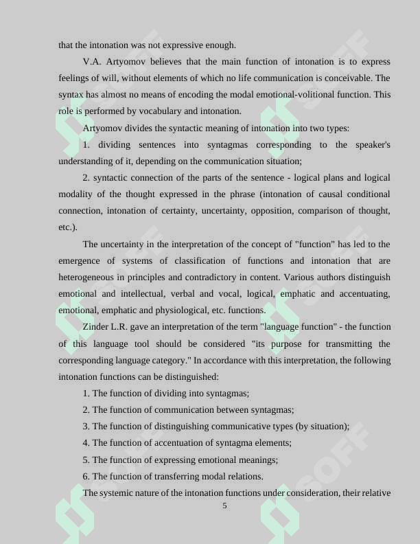 METHODS OF INDICATING AND DESCRIBING INTONATION 5