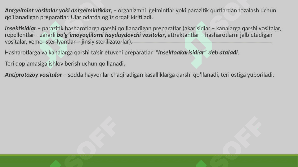 OTLARDA UCHRAYDIGAN INVAZION KASALLIKLARI 3