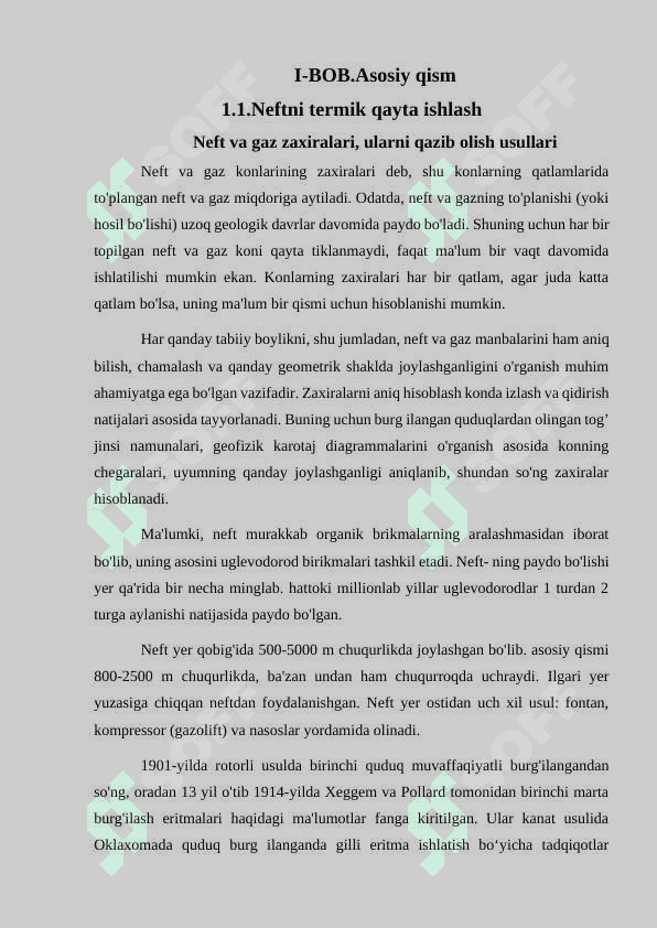 Neftni termik qayta ishlash jarayonlari 4
