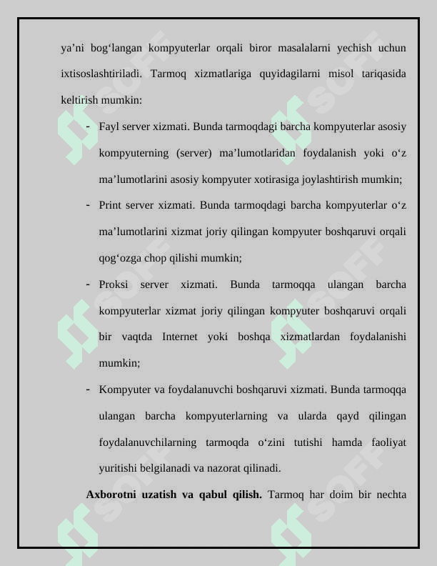 Internet-texnalogiyalar turlari va IT-aloqa innovatsiyasi 4