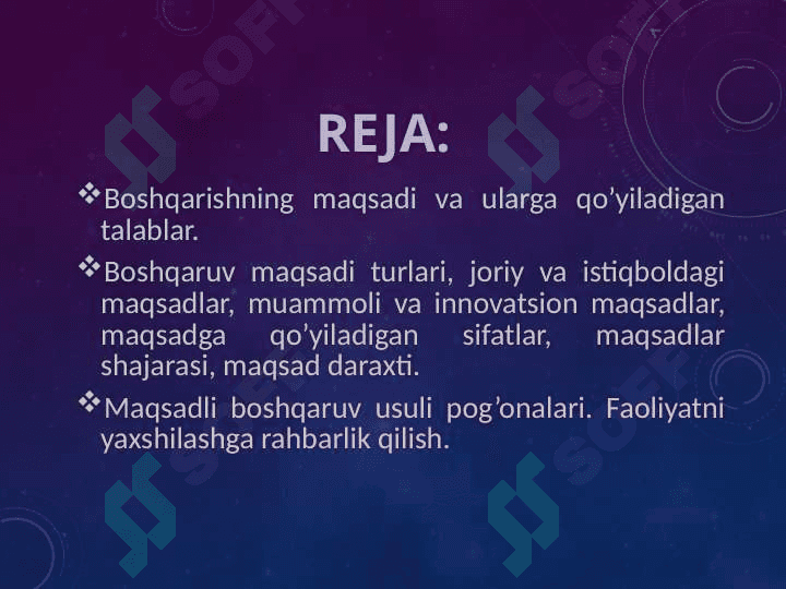 BOSHQARUV MAQSADI VA FUNKSIYALARI pptx 2