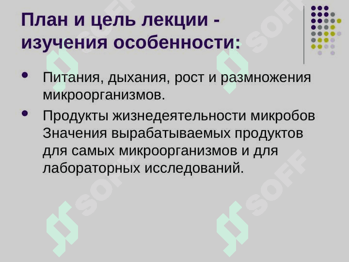 Физиология микроорганизмов: питания, дыхания, рост,  размножения и продукты жизнедеятельности 2