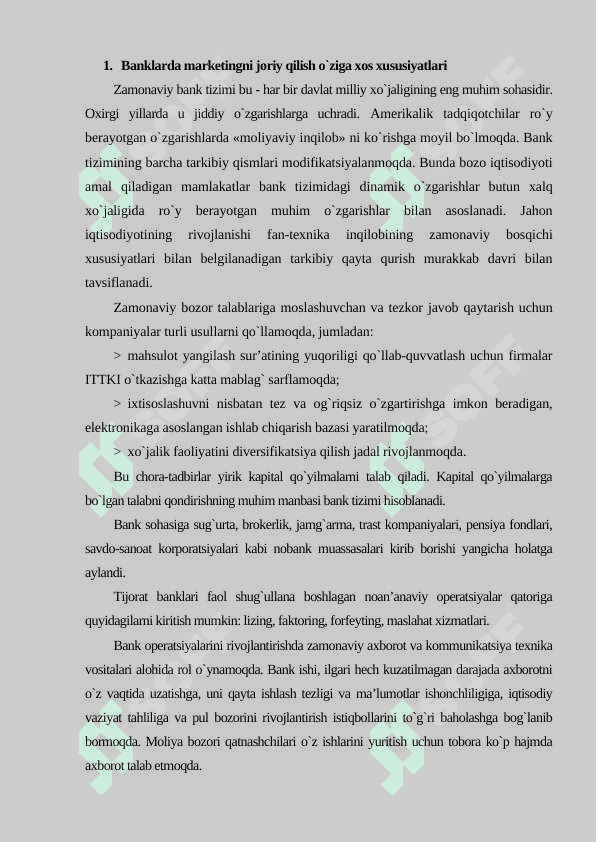 BANK MARKETINGI 4