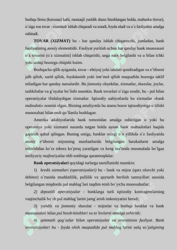 BANK MARKETINGI 7