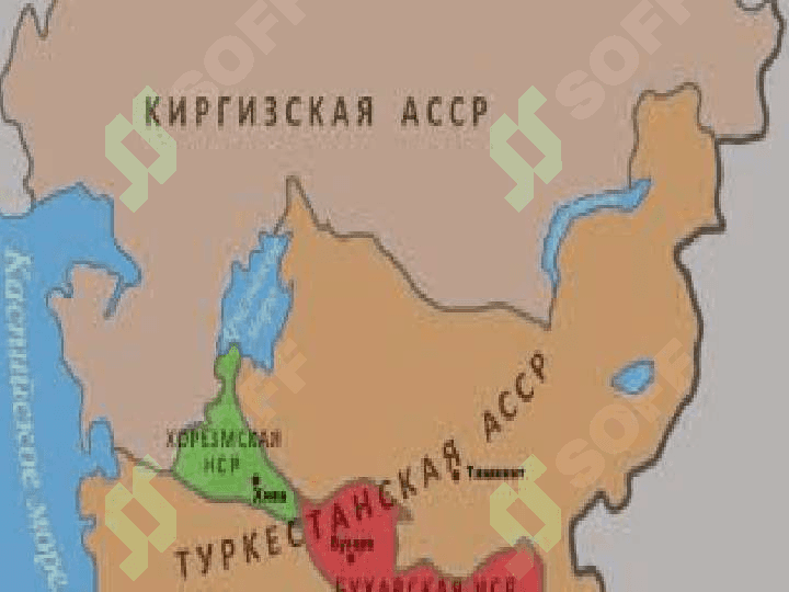 XIX asr 80 -90 yillarida Turkiston o’lkasining ma’muriy hududiy bo’linishi 4