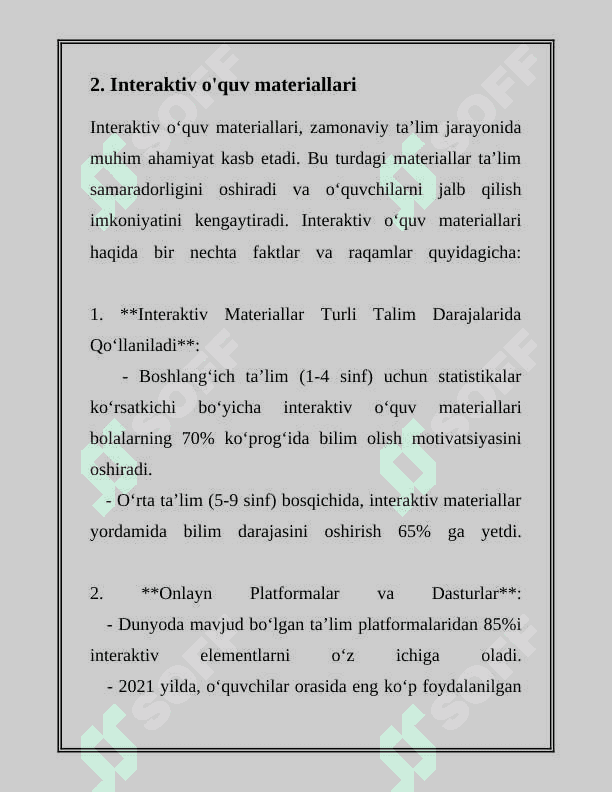 TALIM PLATFORMALARI VA ULARDAN FOYDALANISH 7