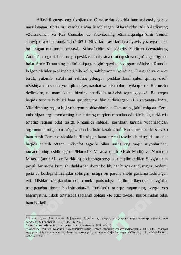 OKS SIVILIZATSIYASINING ASHYOLARGA ASOSLANGAN YOZUV USUL- LARI. 3