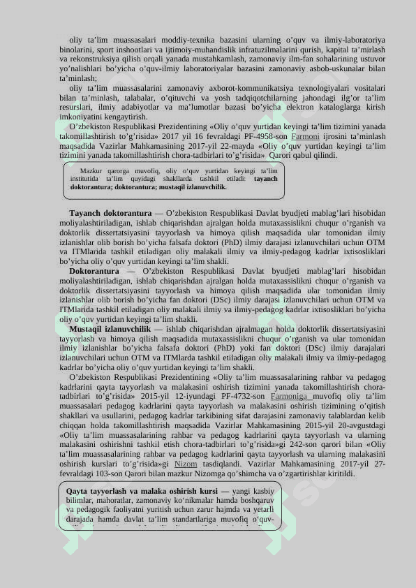 PEDAGOKIKA FANIDAN UMIKA HIMESDAN OLINGAN MAVZULAR TOPLAMI 7