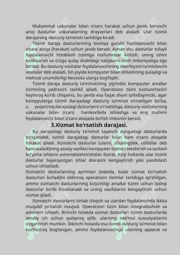 Zamonaviy dasturiy ta’minot. Windows OTda ishlash ko‘nikmalarini takomillashtirish. 6