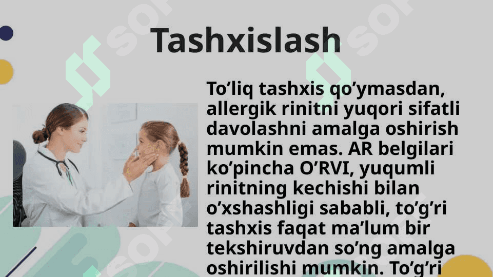 BOLALARDA ALLERGIK RINIT 7
