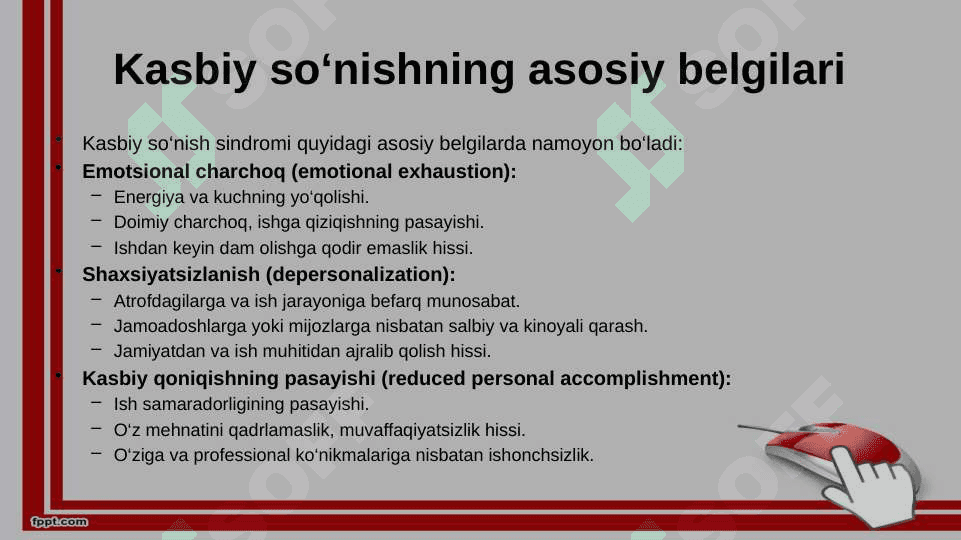 Ekstrimal sohadagi mutaxassislarda kasbiy so‘nish sindromi profilaktikasi 4