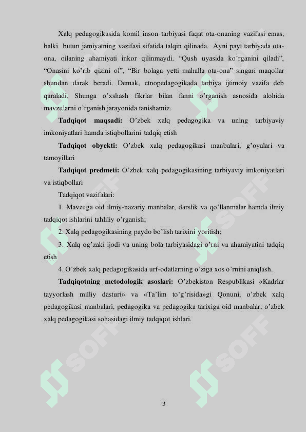 Xalq pedagogikasining tarbiyaviy imkoniyatlari va rivojlanish bosqichlari 3