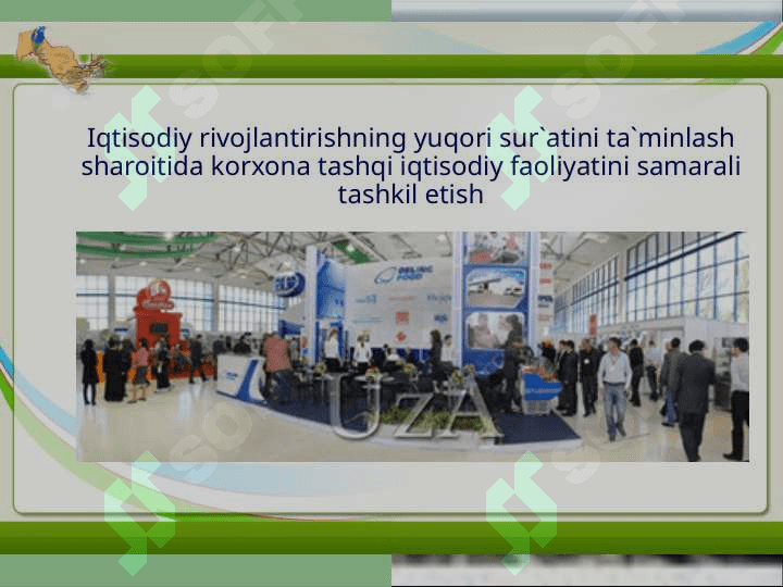O'zbekistonda tashqi savdo munosabatlari geografiyasining sifat jihatdan o'zgarib borishi 3
