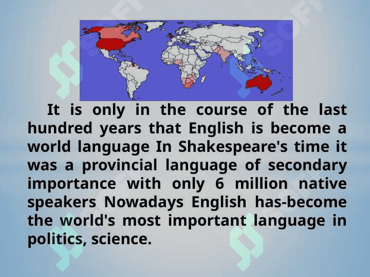 English as a word language 3