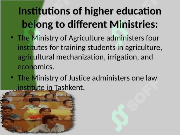 The high Universities in Uzbekistan 6