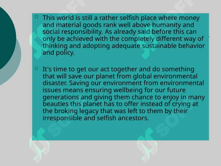 Ecological problems 7