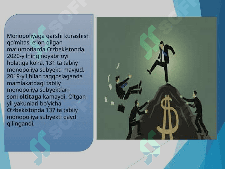Tabiiy monopoliya ularning davlat tomonidan tartibga sonlini 3