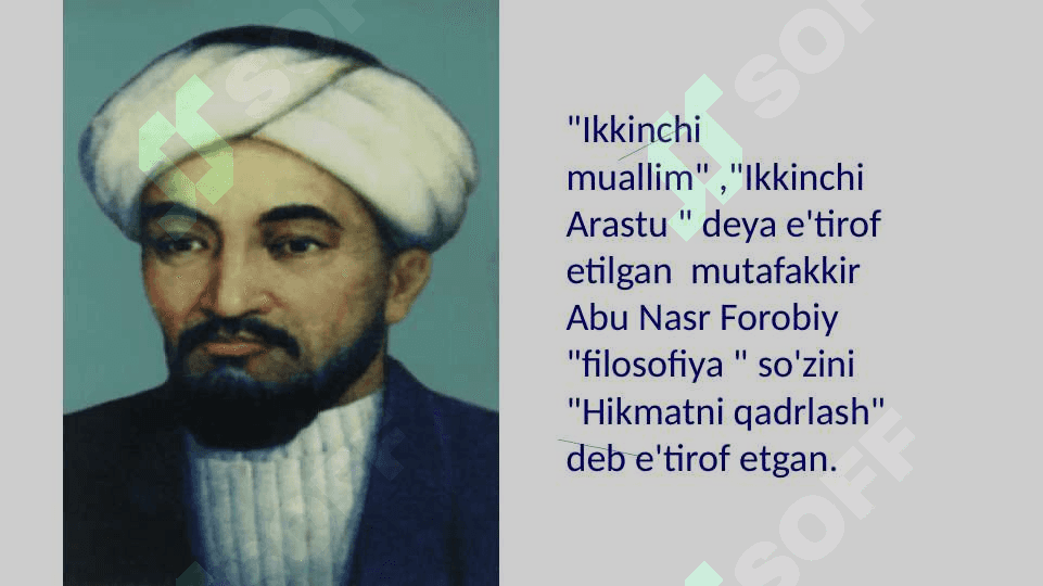 Falsafa fani va uning jamiyatda tutgan o'rni 6