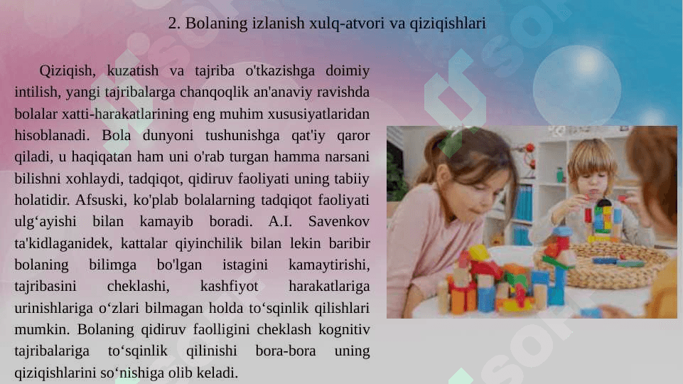 Maktabgacha tarbiya yoshiga doir tadqiqotlar 8
