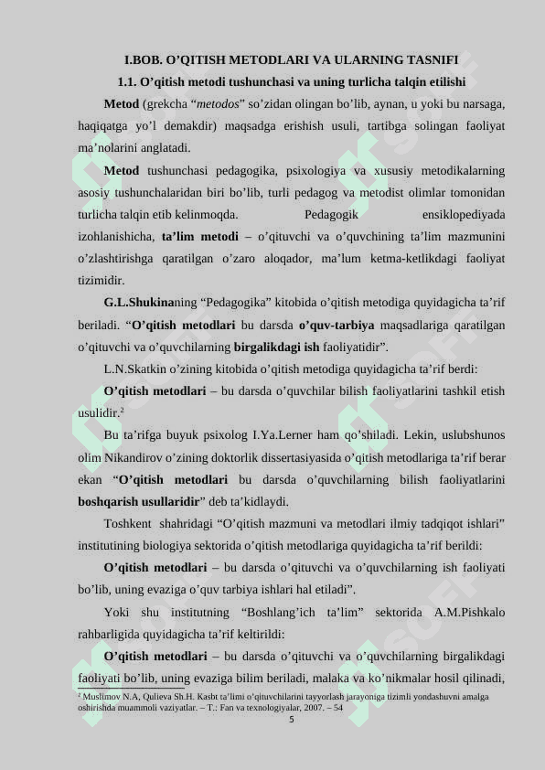Oʻqitishning taʼlimiy metodlari 4