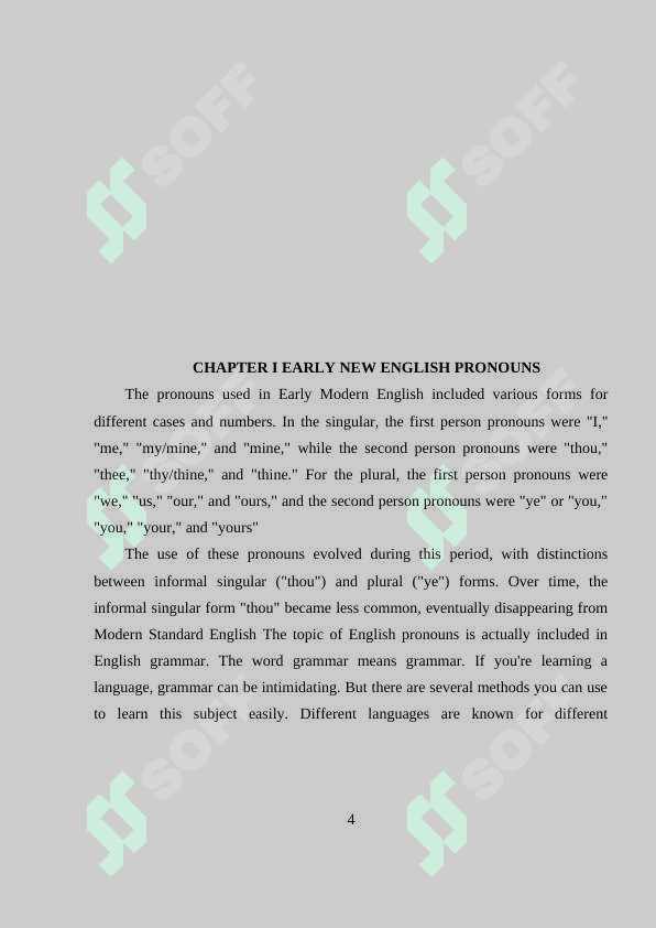 EARLY NEW ENGLISH PRONOUNS 4